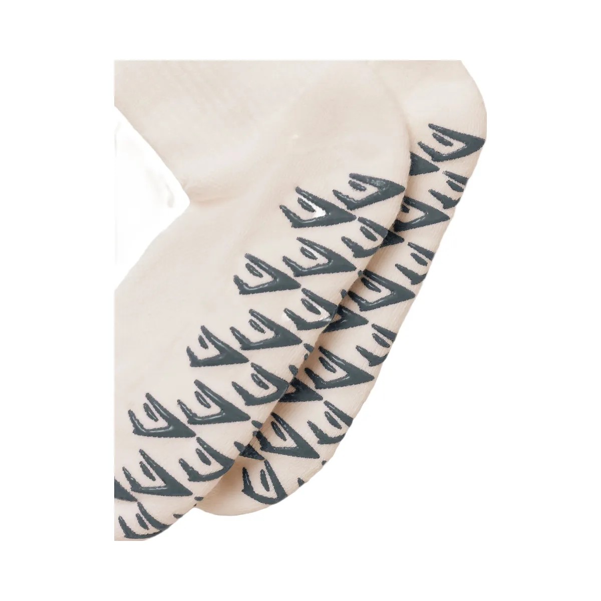 Gymshark Frill Pilates Midi Sock "Soft White Iron Blue" - HypeFly India View 2