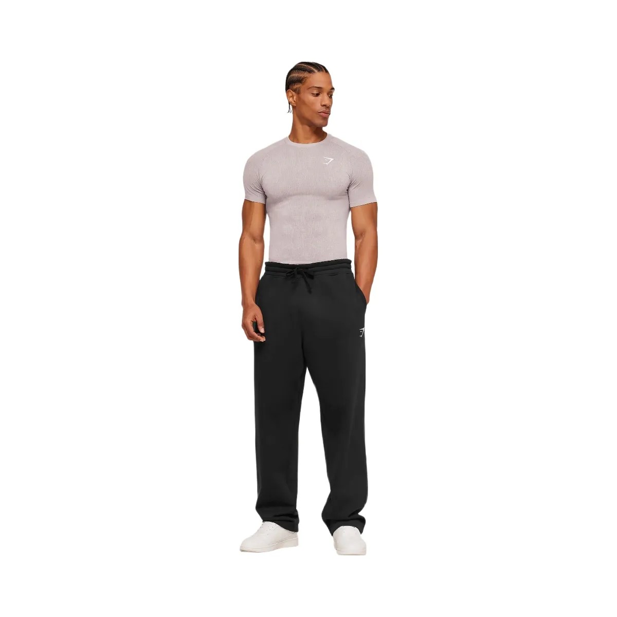 Gymshark Geo Seamless Grid T-Shirt "Dawn Purple Dusk Purple" - HypeFly India View 5
