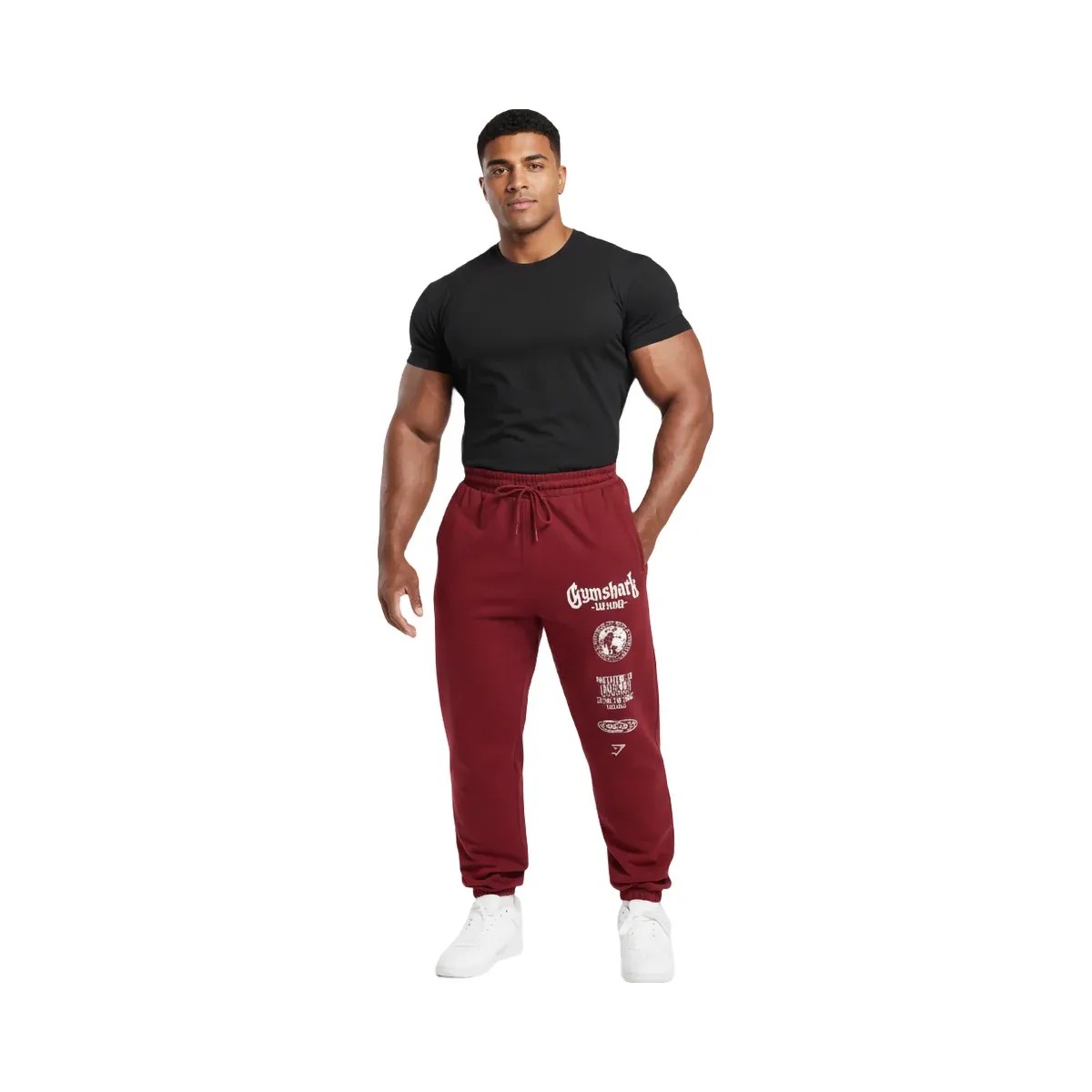 gymshark-global-lifting-oversized-essential-joggers-sets-red
