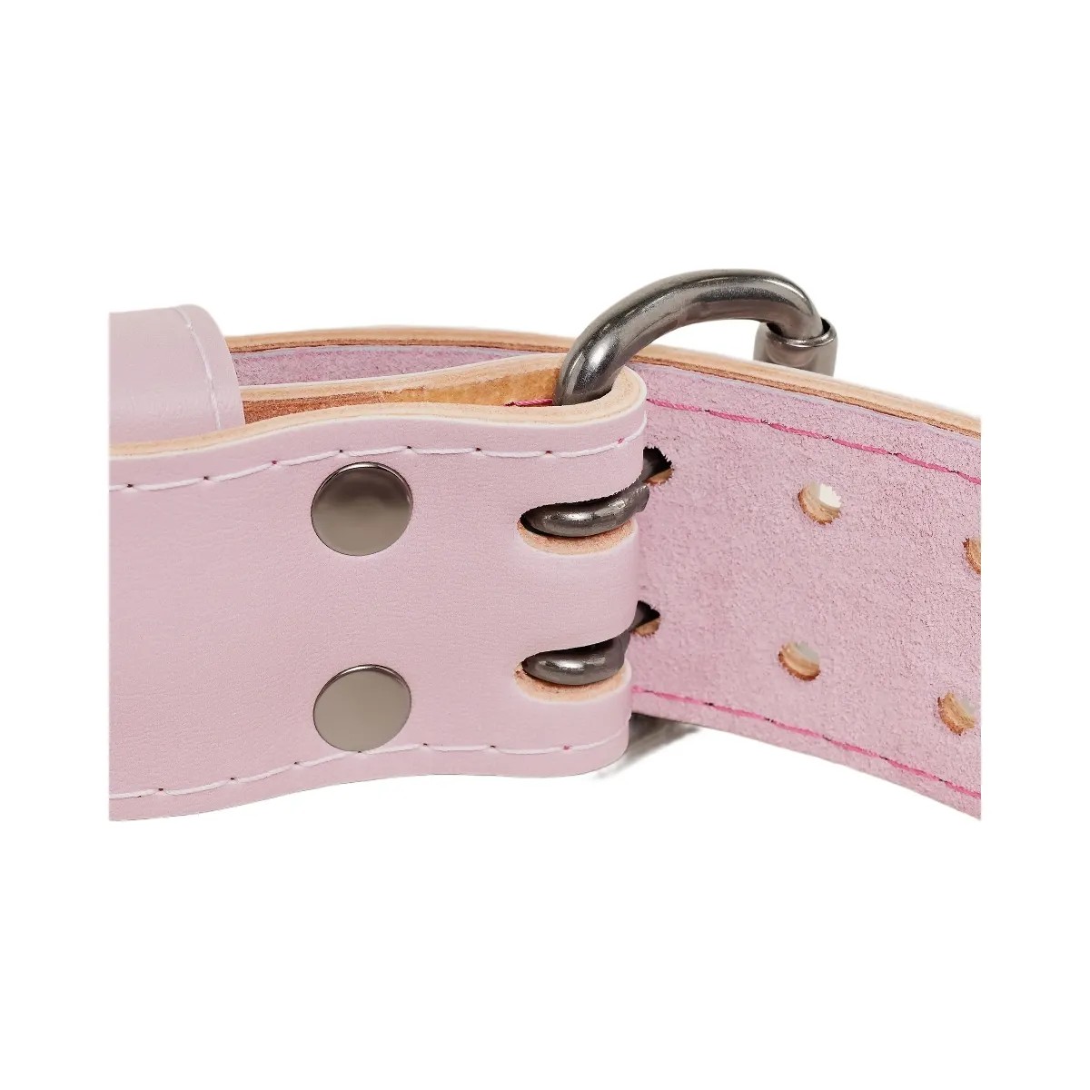 Gymshark Graphic Tapered Lifting Belt "Cloud Pink" - HypeFly India View 2