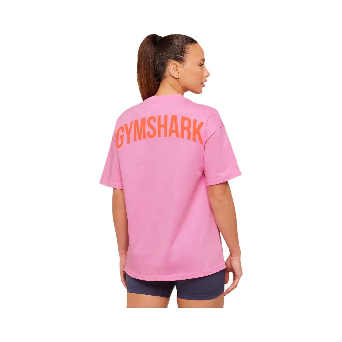 Gymshark GS Power Oversized T-Shirt "Focus Pink" - HypeFly India View 1