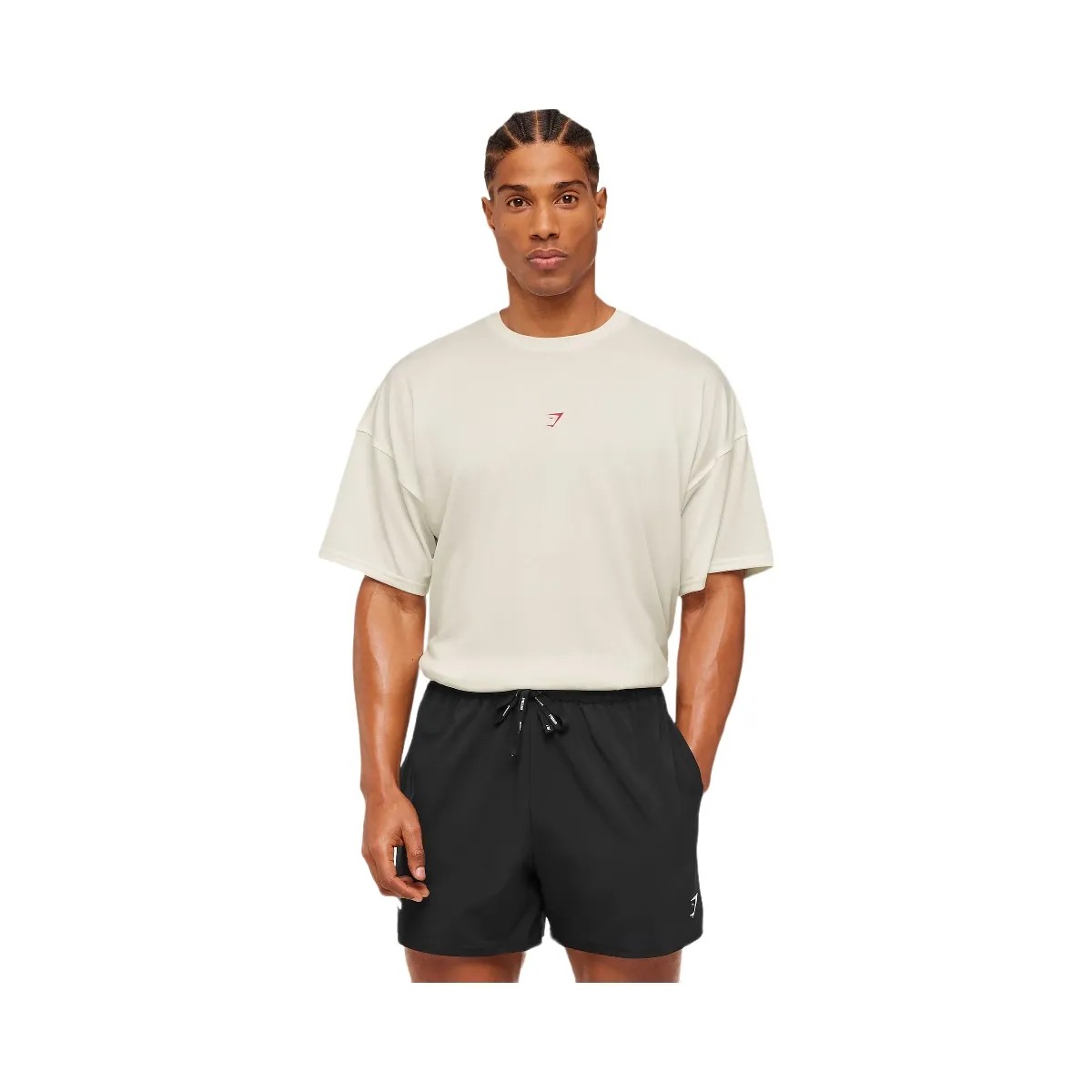 Gymshark GSCC Graphic T-Shirt "Soft White" - HypeFly India View 2