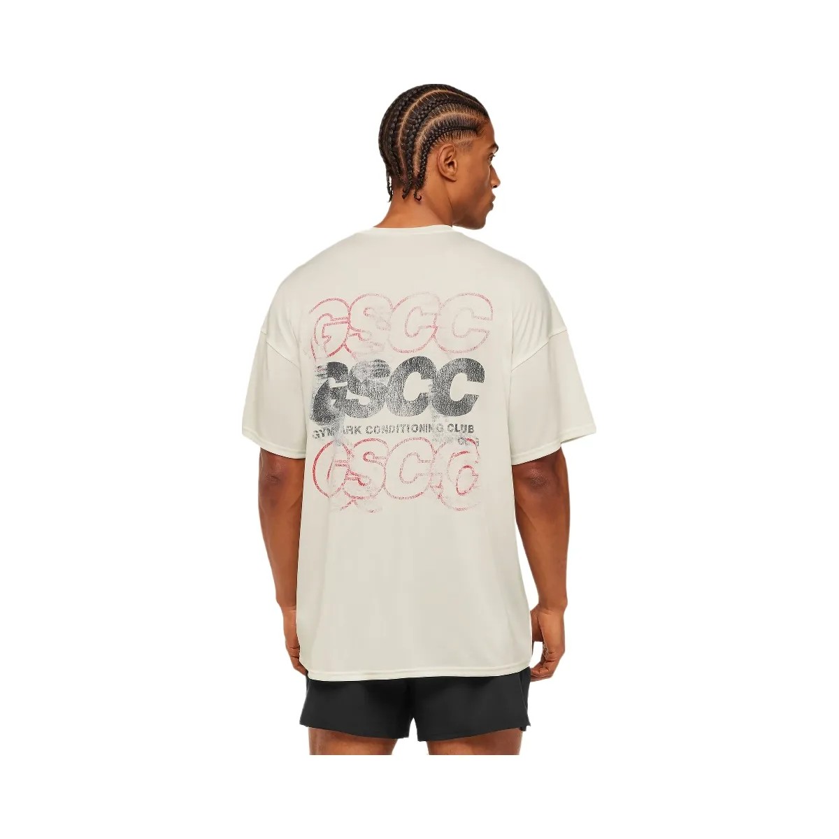 Gymshark GSCC Graphic T-Shirt "Soft White" - HypeFly India View 5