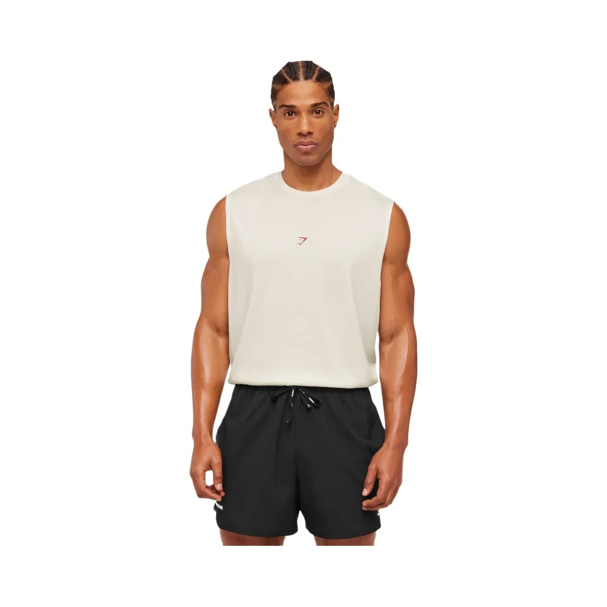 Gymshark GSCC Graphic Tank "Soft White" - HypeFly India View 2
