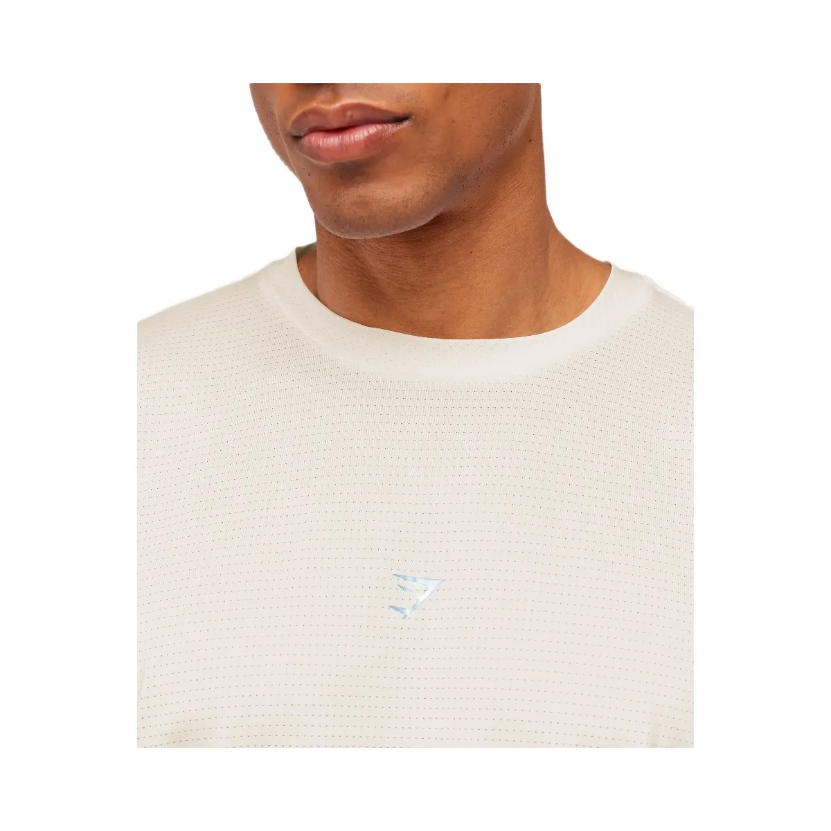 Gymshark GSRC Stencil Graphic T-Shirt "Soft White" - HypeFly India View 6