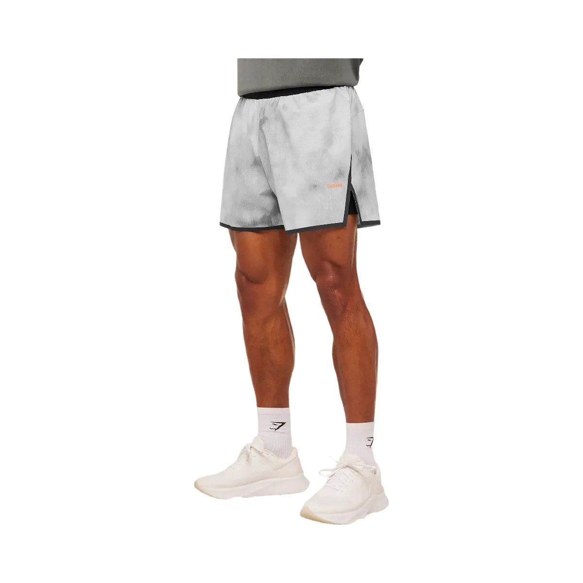 Gymshark Hybrid 5" Performance Shorts "Smokey Grey" - HypeFly India View 1