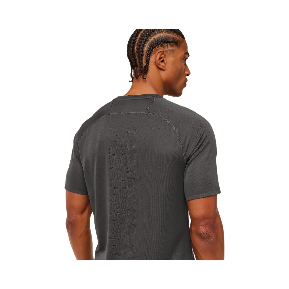 Gymshark Hybrid Engineered Jacquard T-Shirt "Grey" - HypeFly India View 6