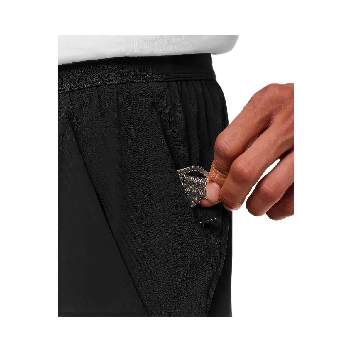 Gymshark Hybrid Slim Fit Joggers "GS Black" - HypeFly India View 6