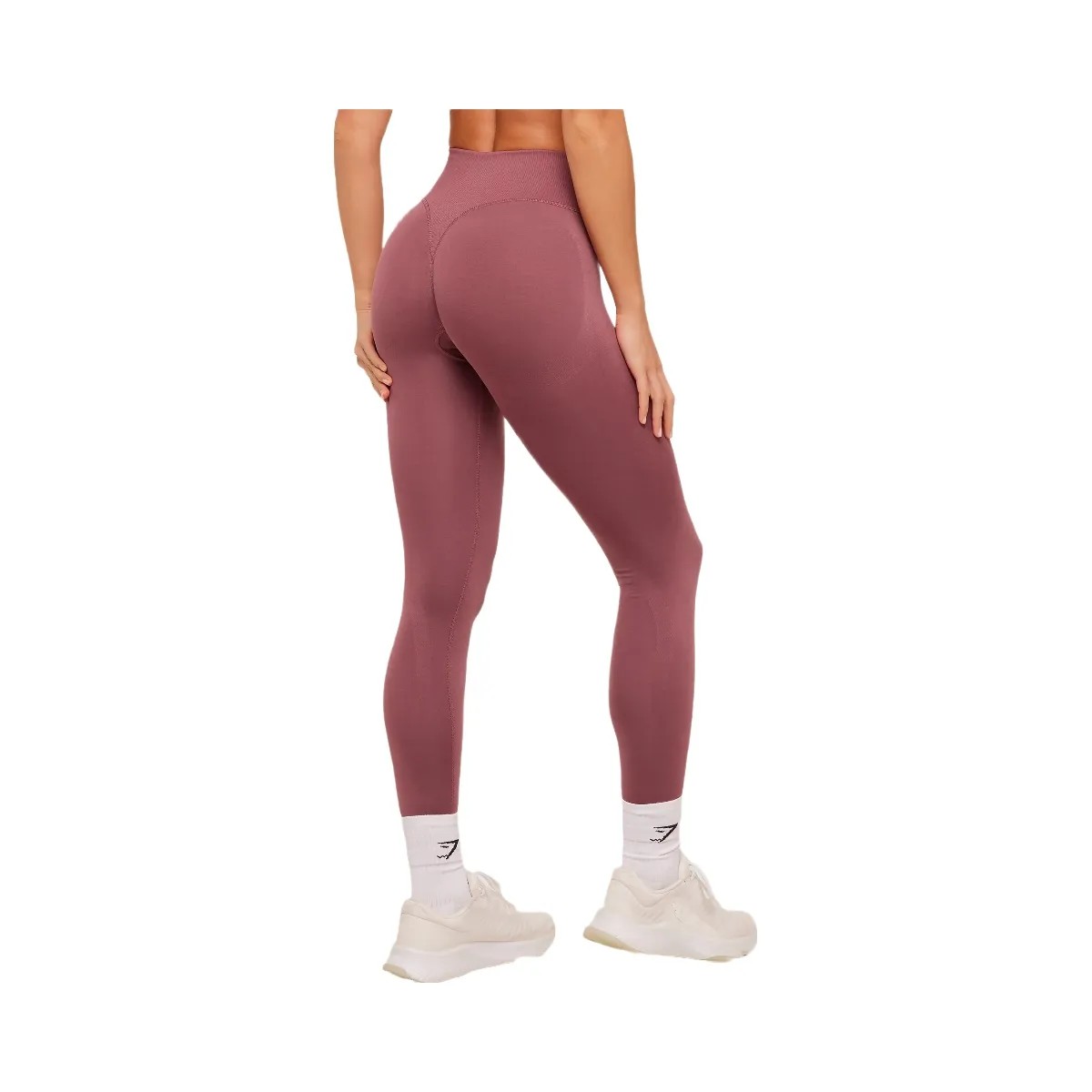 Gymshark Interval Seamless Leggings "Reset Pink" - HypeFly India View 3