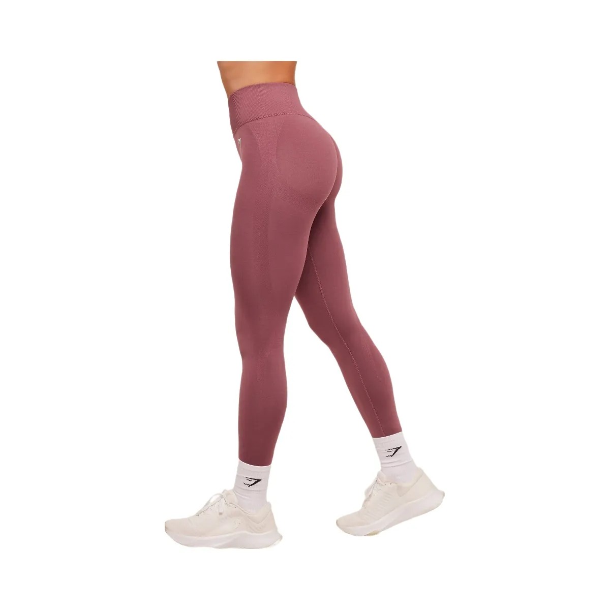 Gymshark Interval Seamless Leggings "Reset Pink" - HypeFly India View 4