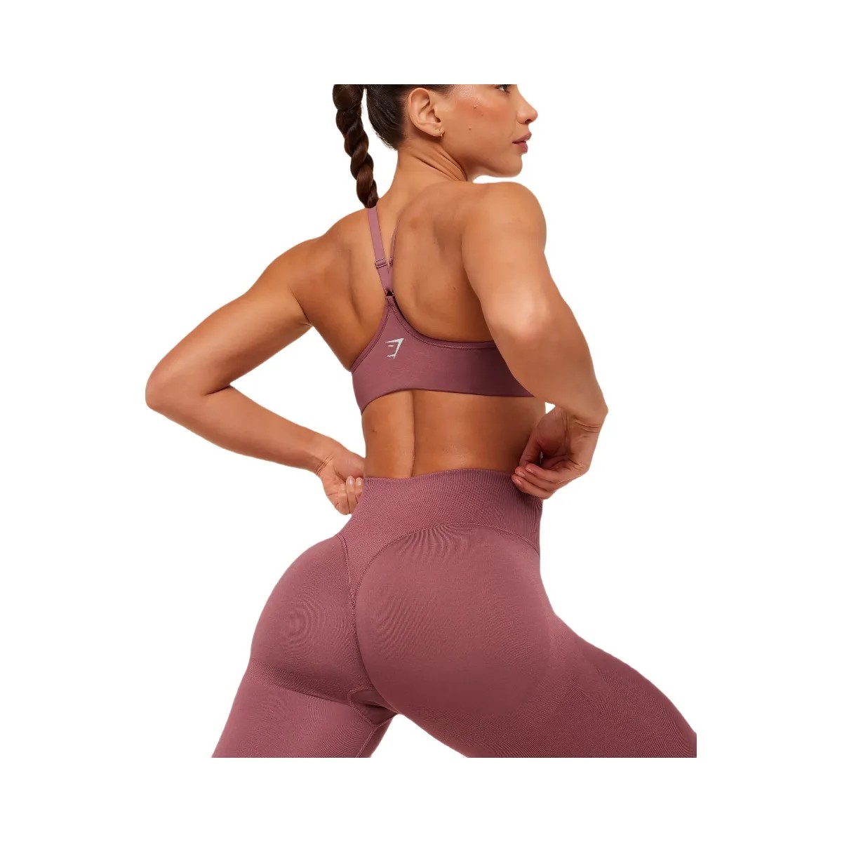 Gymshark Interval Seamless Leggings "Reset Pink" - HypeFly India View 6