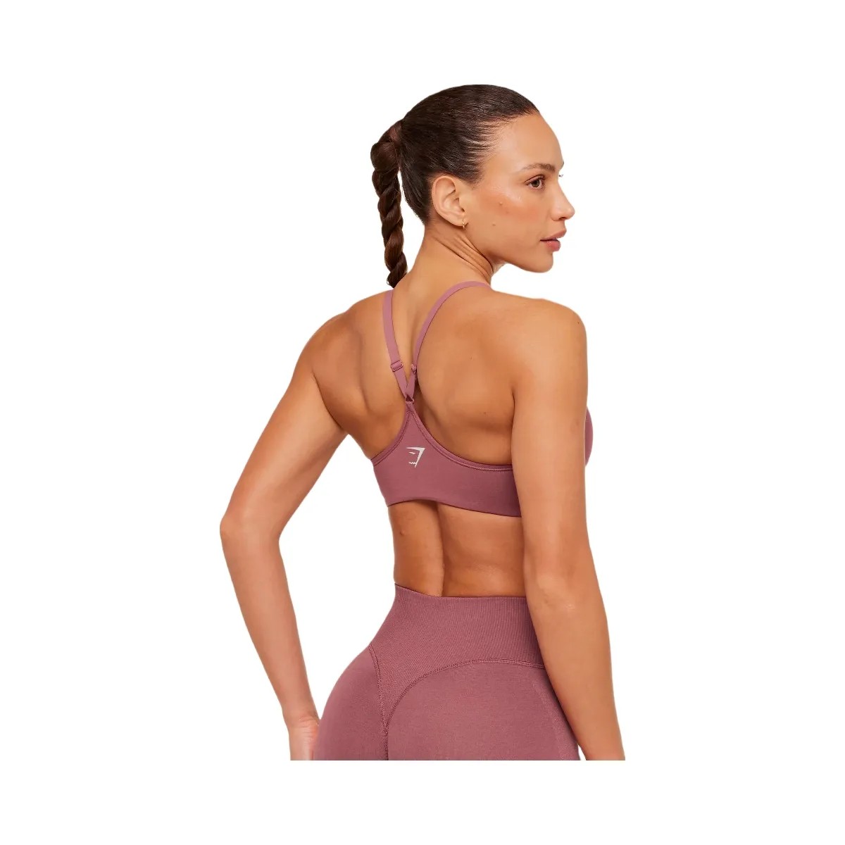 Gymshark Interval Seamless Light Support Sports Bra "Reset Pink" - HypeFly India View 3