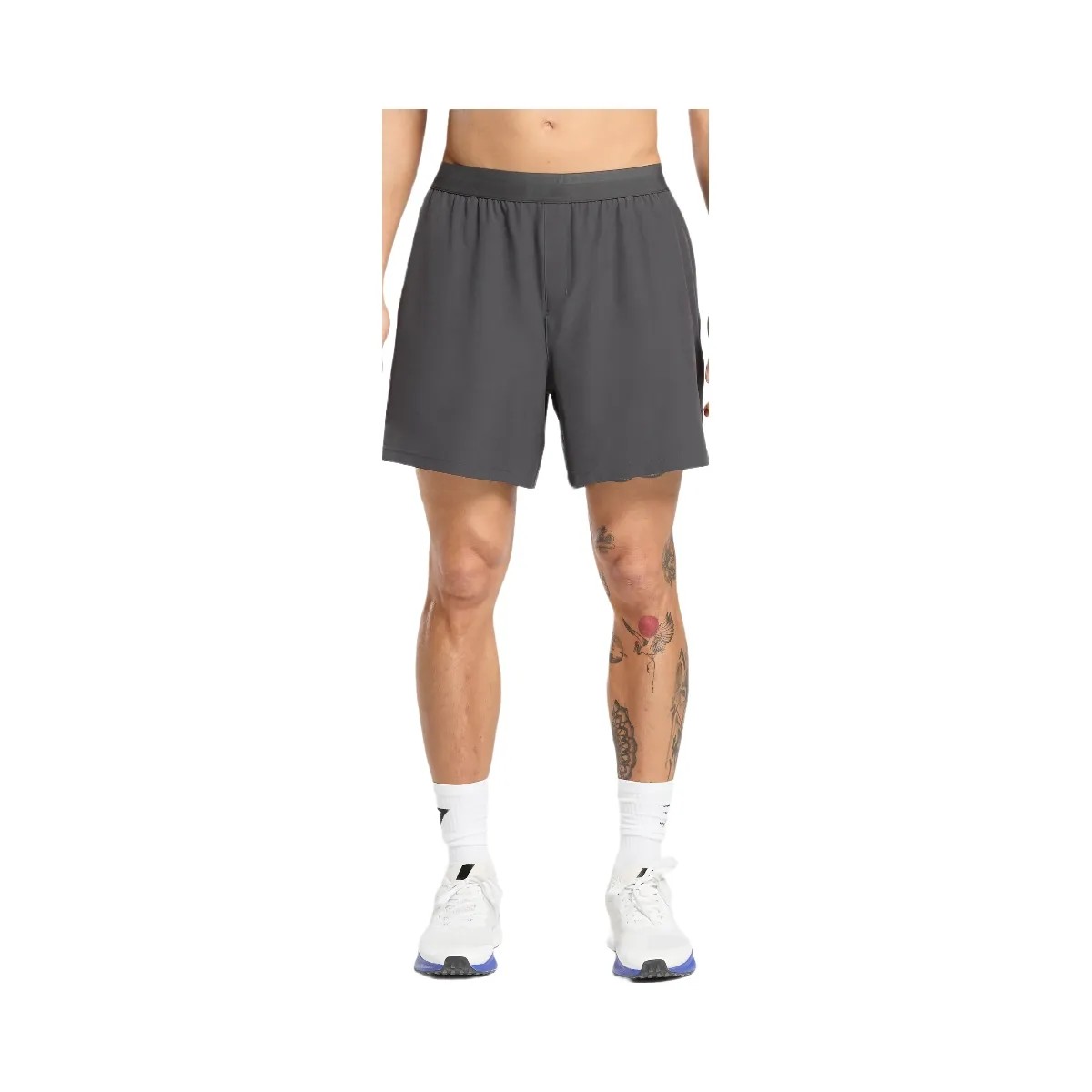 Gymshark Land to Water 6" Shorts "Asphalt Grey" - HypeFly India View 2