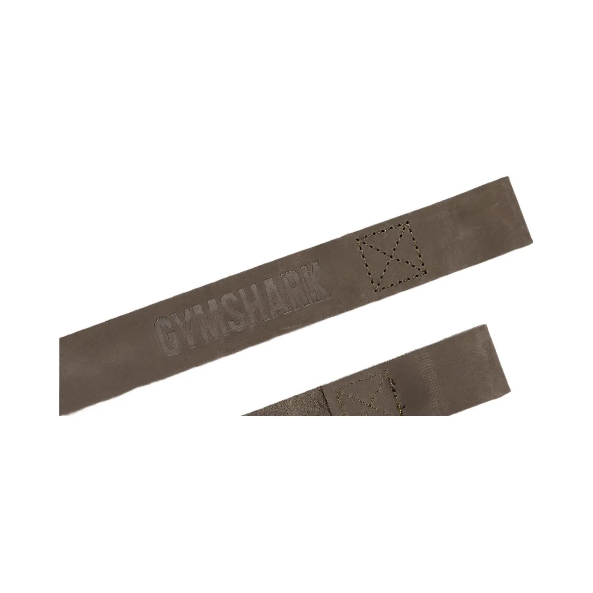 Gymshark Leather Lifting Straps "Spiced Brown" - HypeFly India View 2