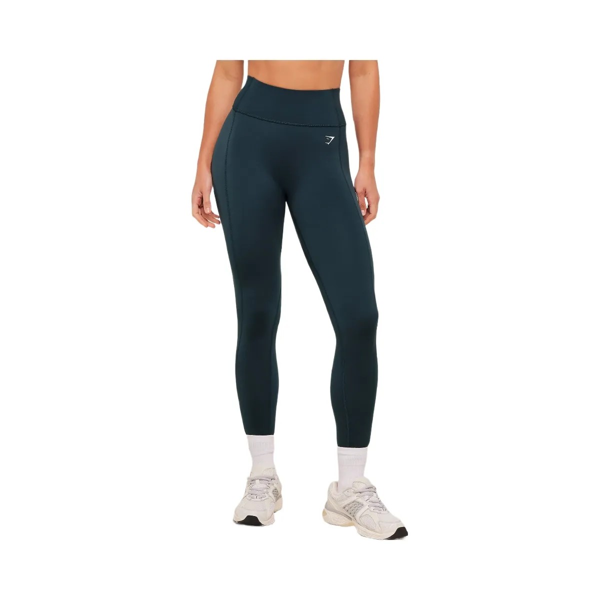 Gymshark Legacy Leggings "Deep Petrol Blue" - HypeFly India View 1
