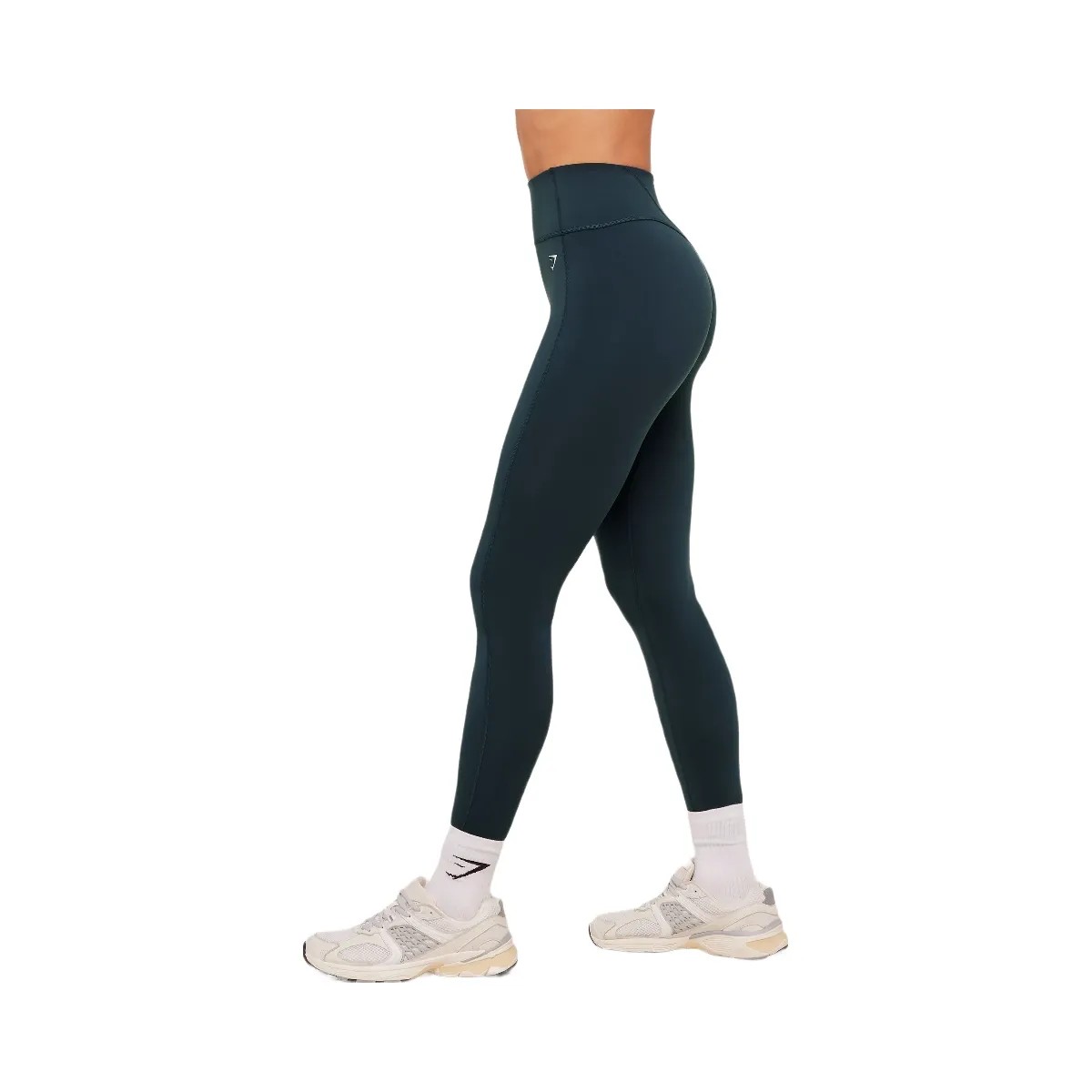 Gymshark Legacy Leggings "Deep Petrol Blue" - HypeFly India View 3