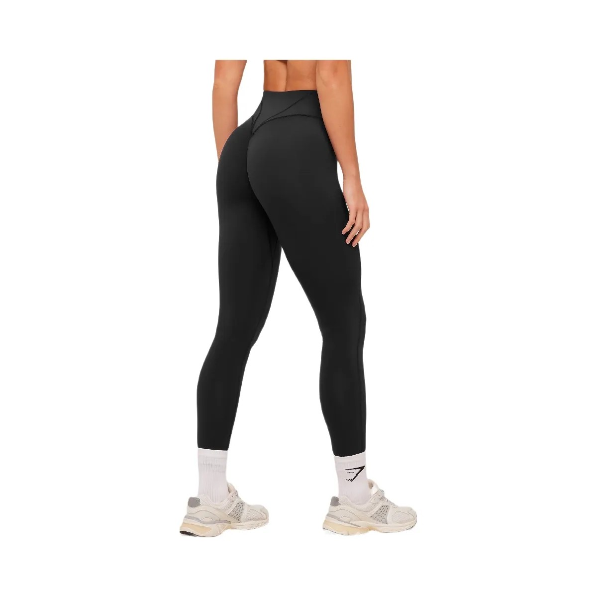 Gymshark Legacy Leggings "GS Black" - HypeFly India View 3