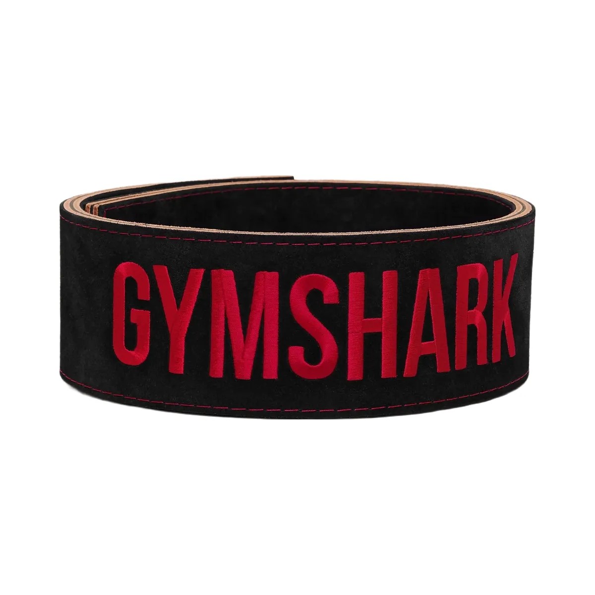 Gymshark Lever Lifting Belt "Black Carmine Red" - HypeFly India View 1