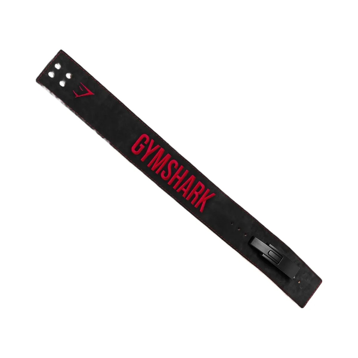 Gymshark Lever Lifting Belt "Black Carmine Red" - HypeFly India View 3