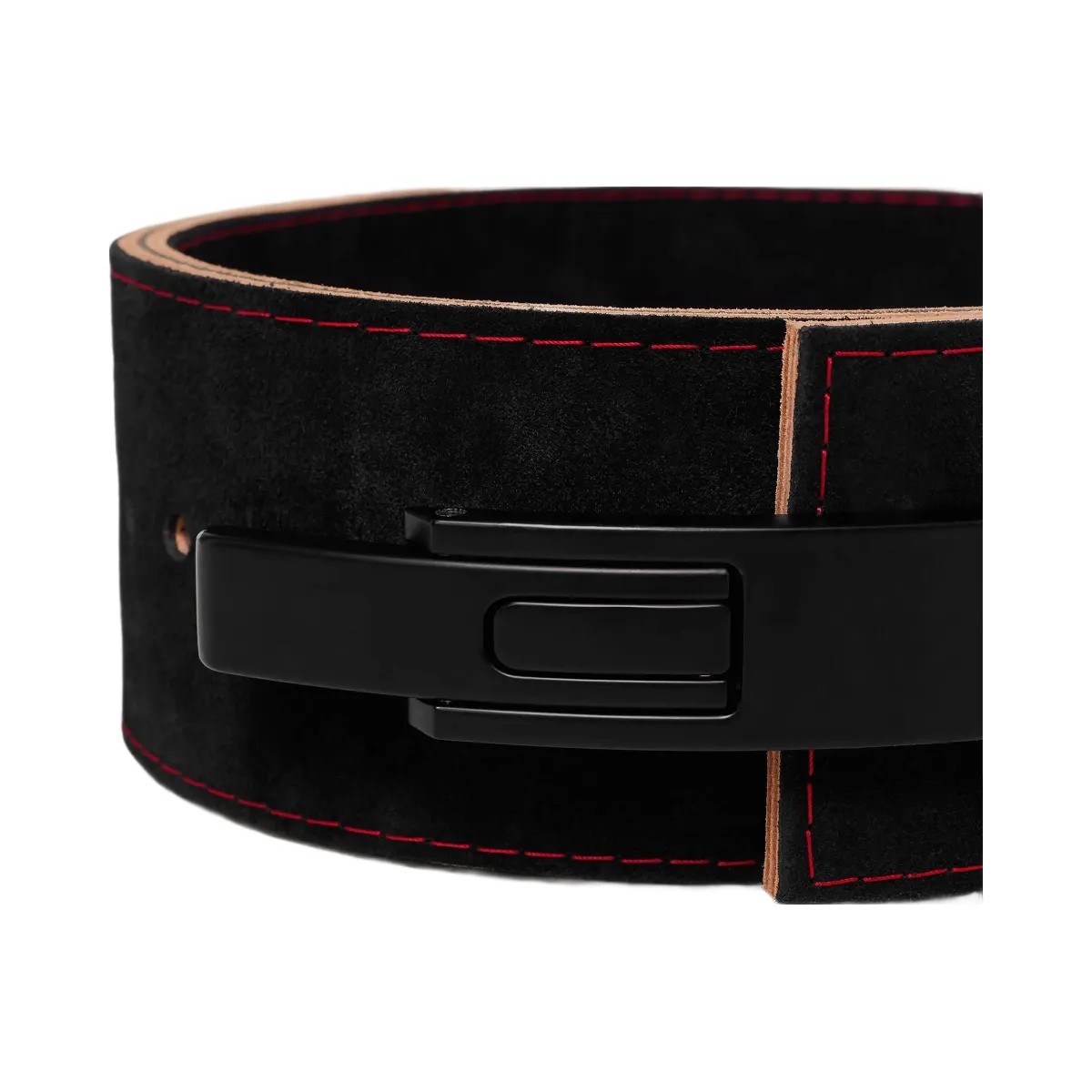 Gymshark Lever Lifting Belt "Black Carmine Red" - HypeFly India View 6