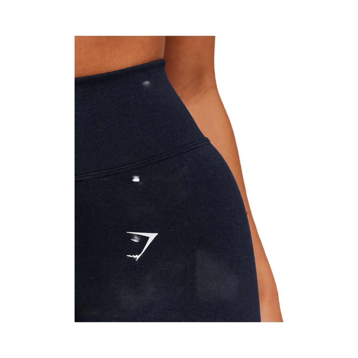 Gymshark Lift Seamless Shorts "Midnight Blue Black Marl" - HypeFly India View 5