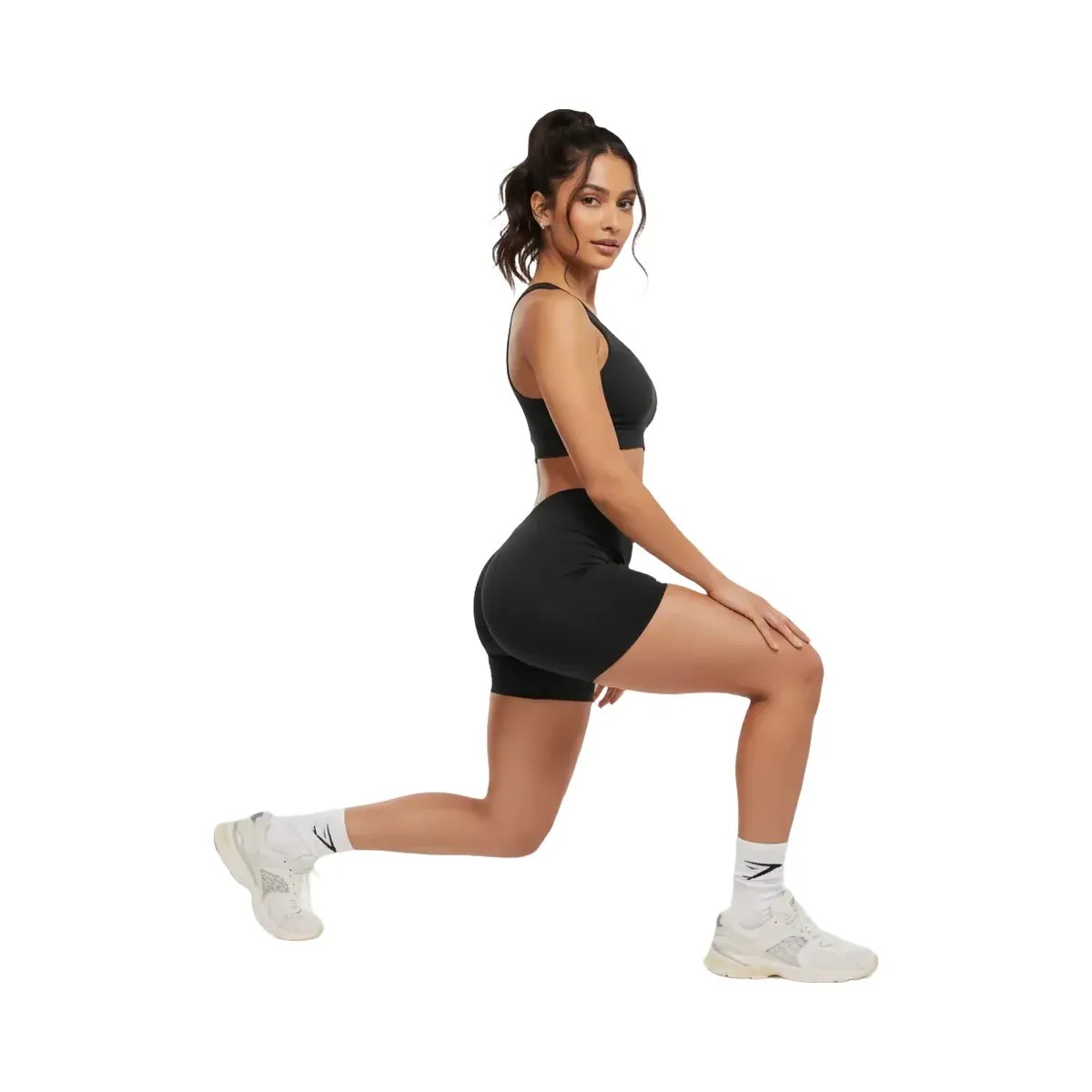 gymshark-lifting-dipped-waistband-short-black