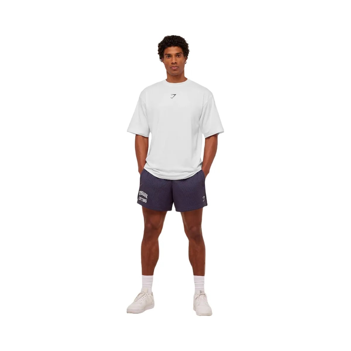 Gymshark Lifting Mesh 5" Shorts "Midnight Purple" - HypeFly India View 4