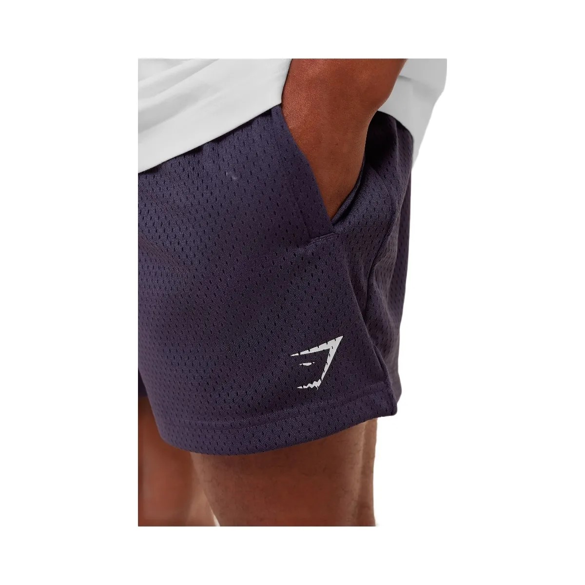 Gymshark Lifting Mesh 5" Shorts "Midnight Purple" - HypeFly India View 5