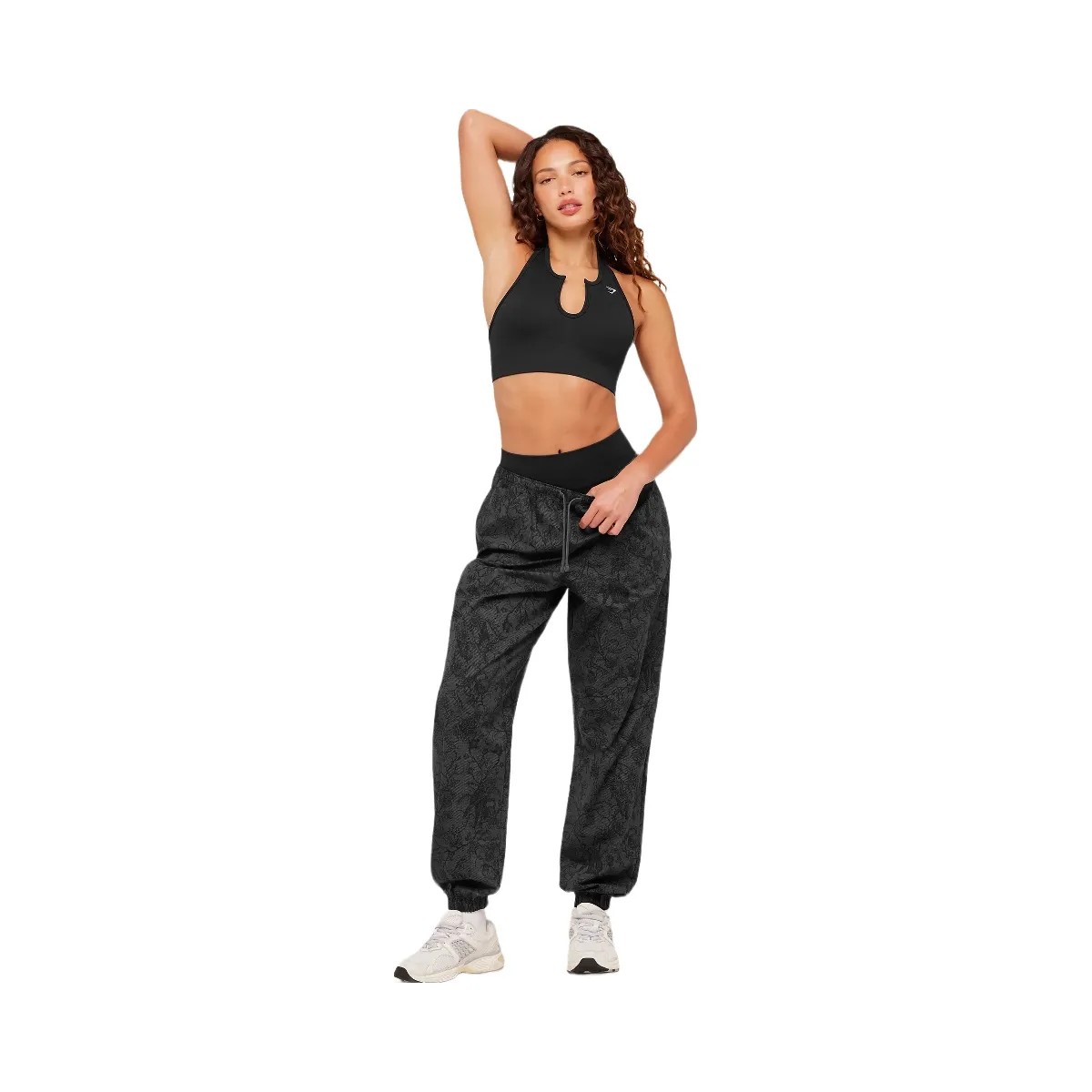 Gymshark Lifting Pump Pants "Black Grey" - HypeFly India View 4