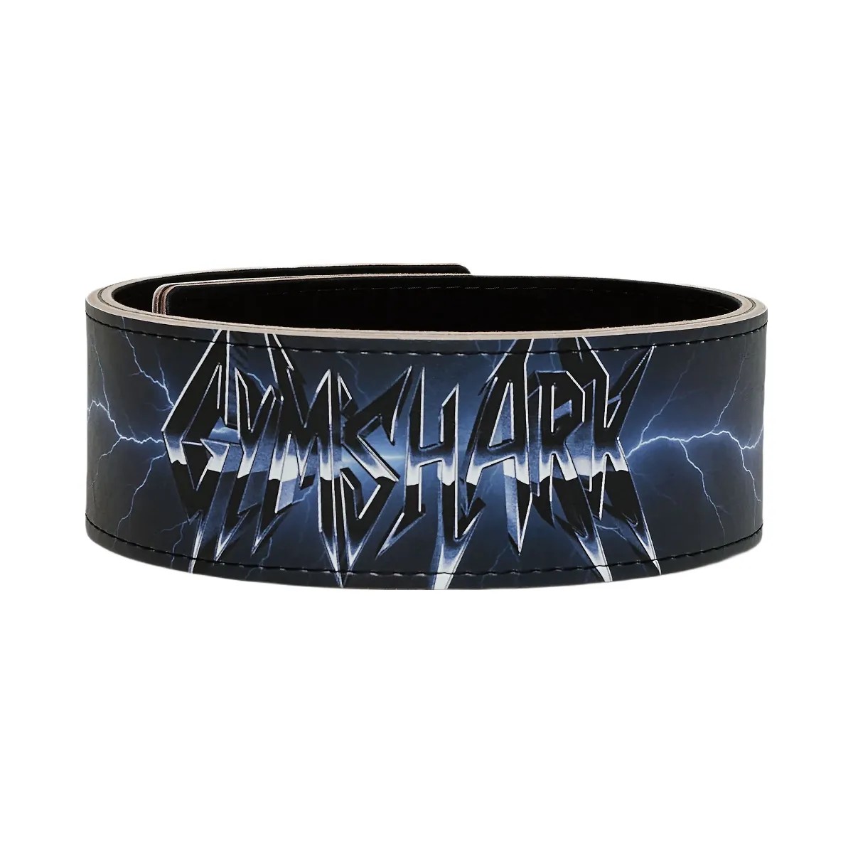 Gymshark Lightning Graphic Lever Belt "GS Black" - HypeFly India View 1