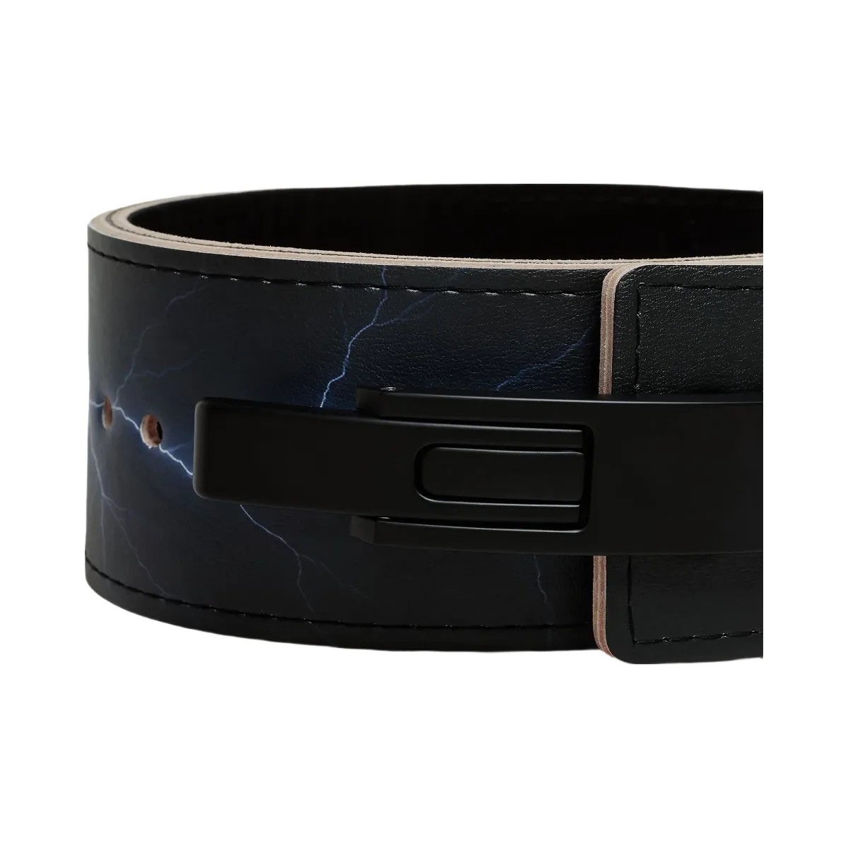Gymshark Lightning Graphic Lever Belt "GS Black" - HypeFly India View 3