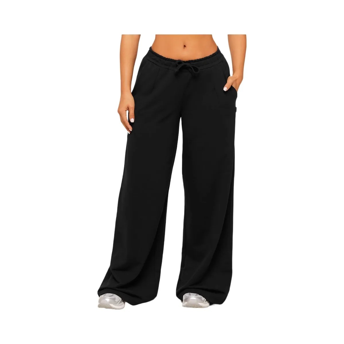 Gymshark Lightweight Wide Leg Pant Short "Black" - HypeFly India View 1