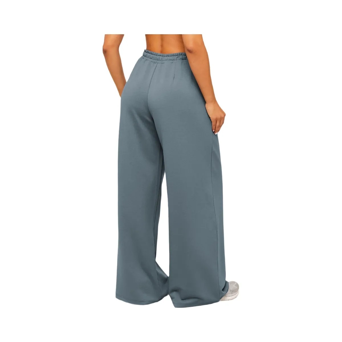 Gymshark Lightweight Wide Leg Pant Short "Iron Blue" - HypeFly India View 3