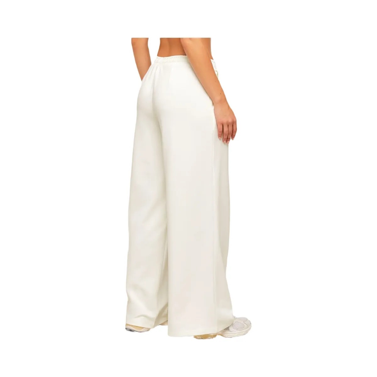 Gymshark Lightweight Wide Leg Pants Regular "Soft White" - HypeFly India View 3