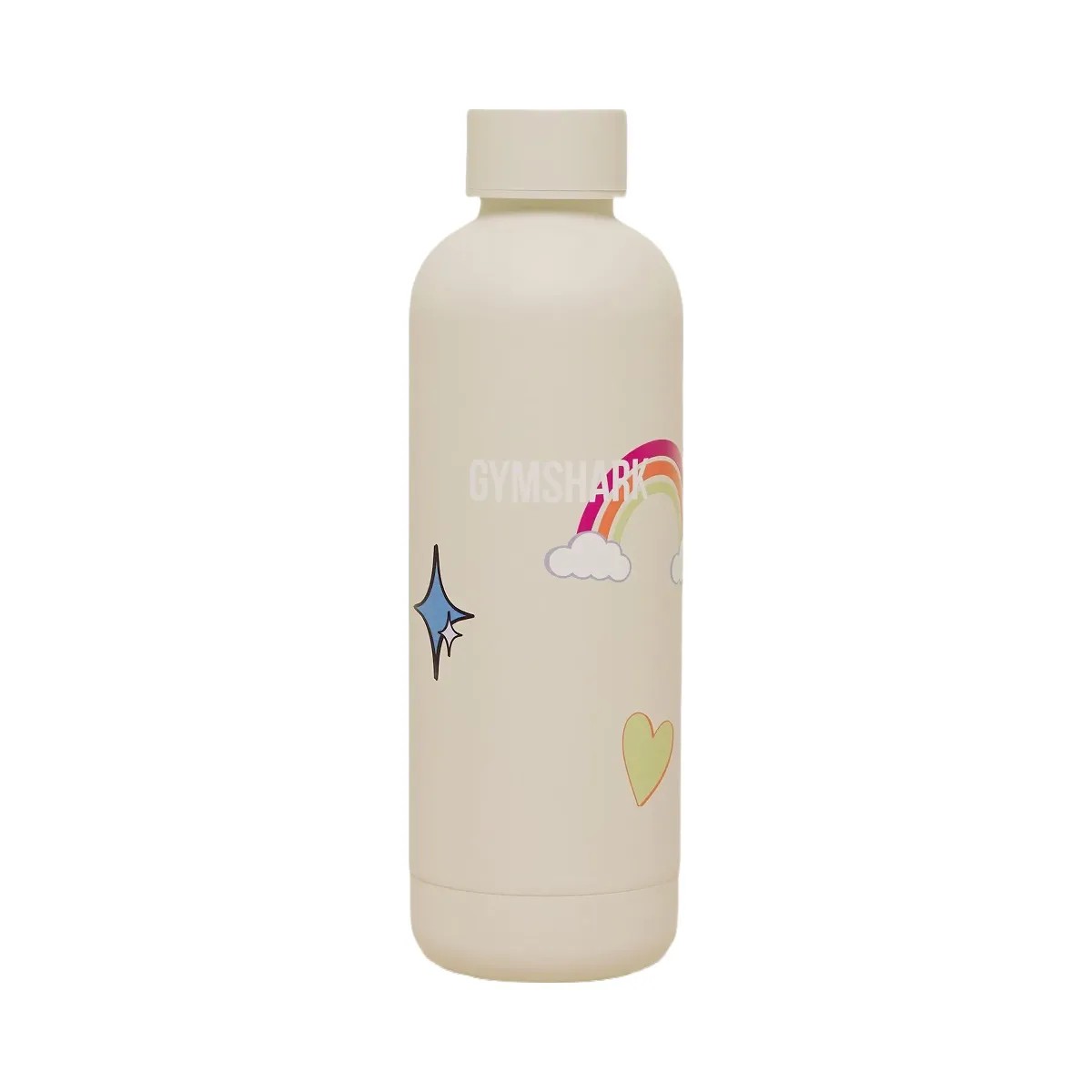 Gymshark Lucky Graphic 500ml Bottle "Tinted White" - HypeFly India View 2