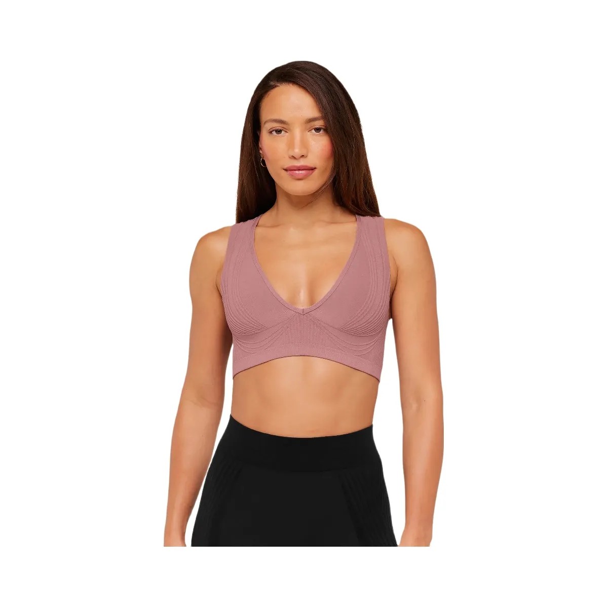 Gymshark Luxe Light Support Sports Bra "Calm Pink" - HypeFly India View 1