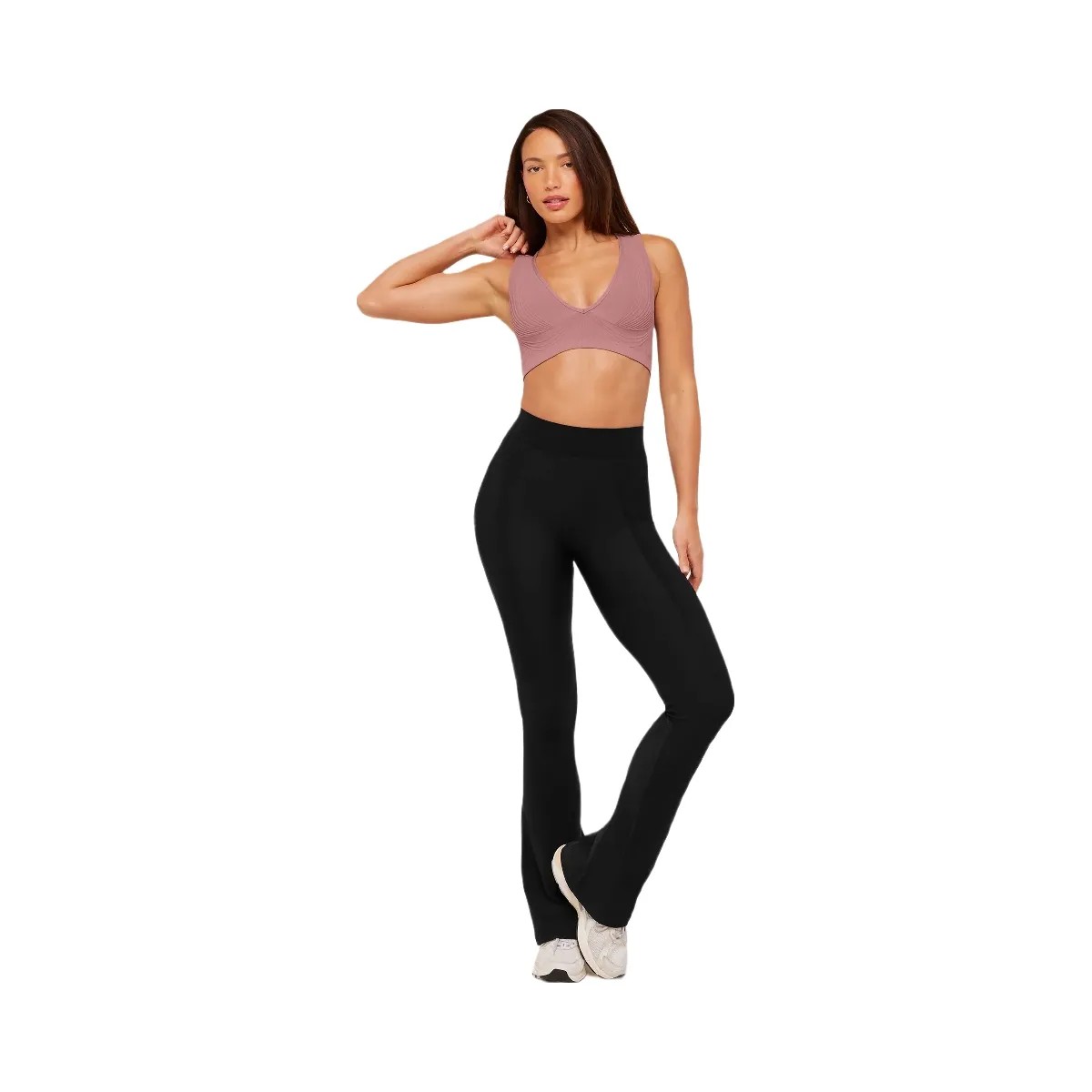 Gymshark Luxe Light Support Sports Bra "Calm Pink" - HypeFly India View 4