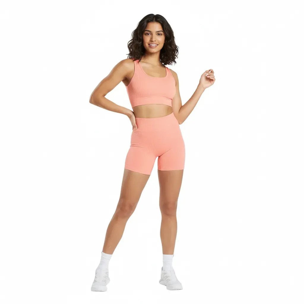 gymshark-luxe-seamless-shorts-muted-coral-marl