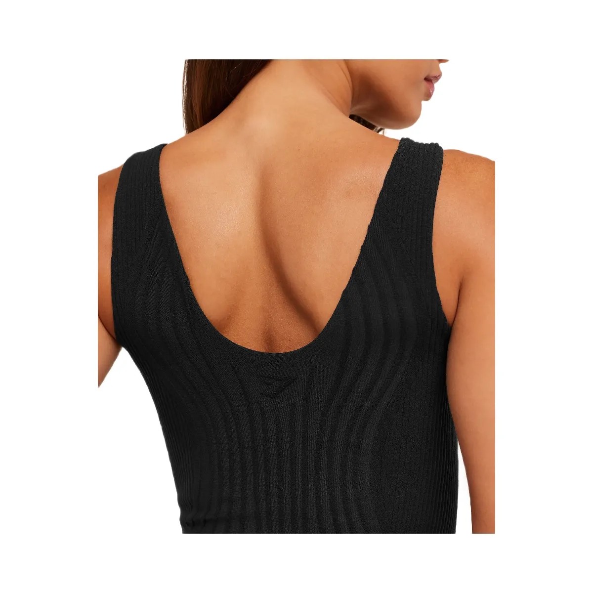 Gymshark Luxe Tank "GS Black" - HypeFly India View 5