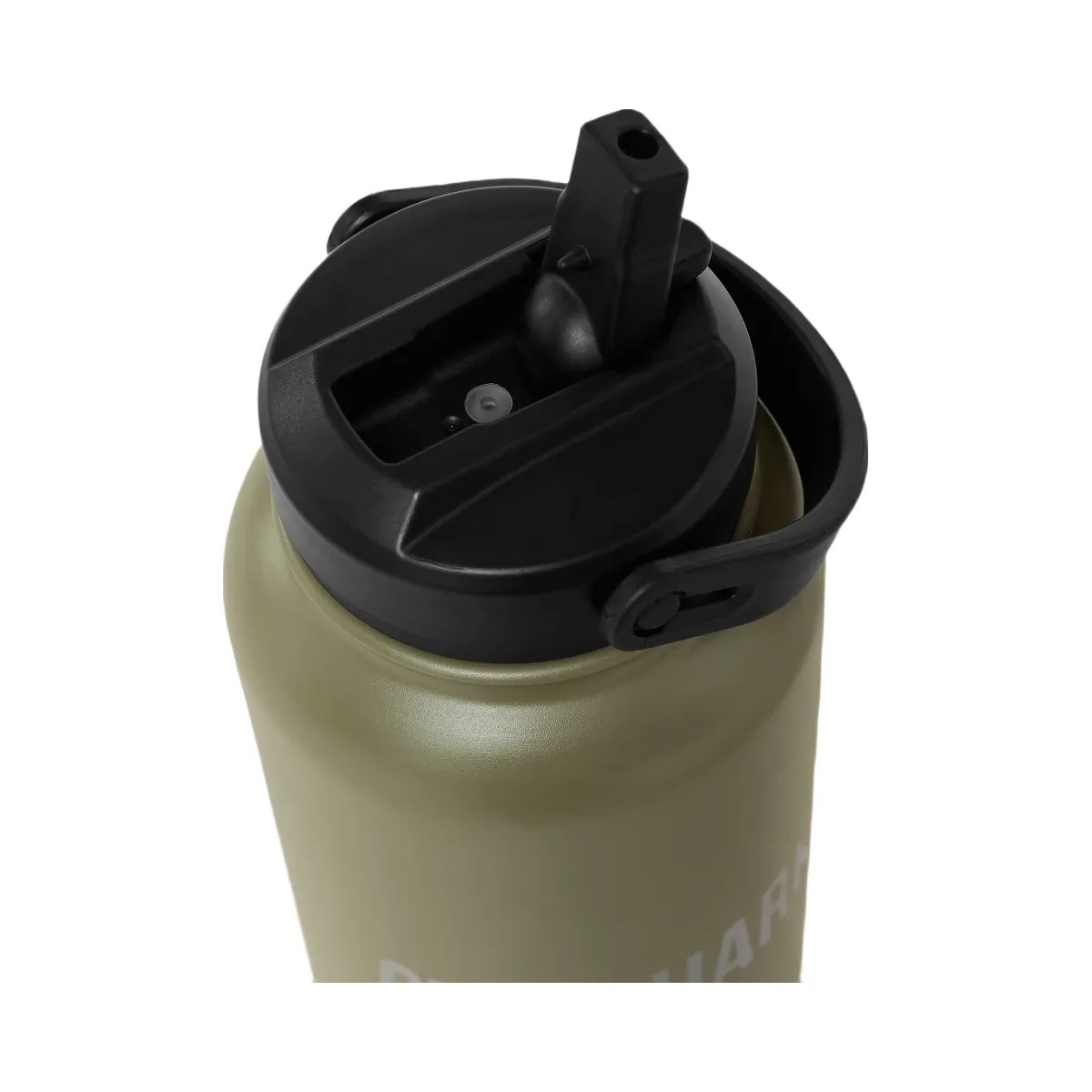 Gymshark Metal Insulated Straw Bottle 1L "GS Grounded Green" - HypeFly India View 3