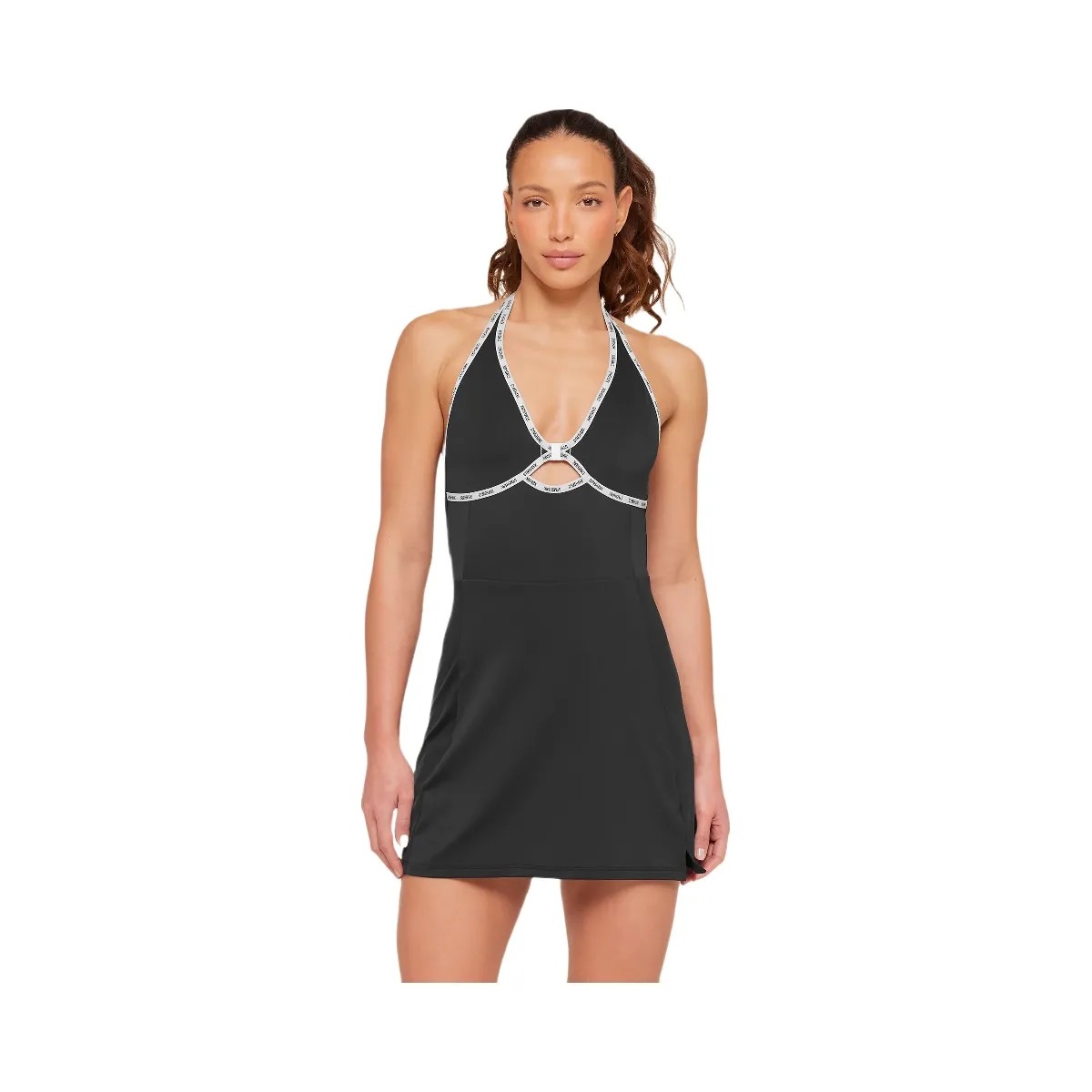 Gymshark Micro Logo Clasp Dress "Black" - HypeFly India View 1