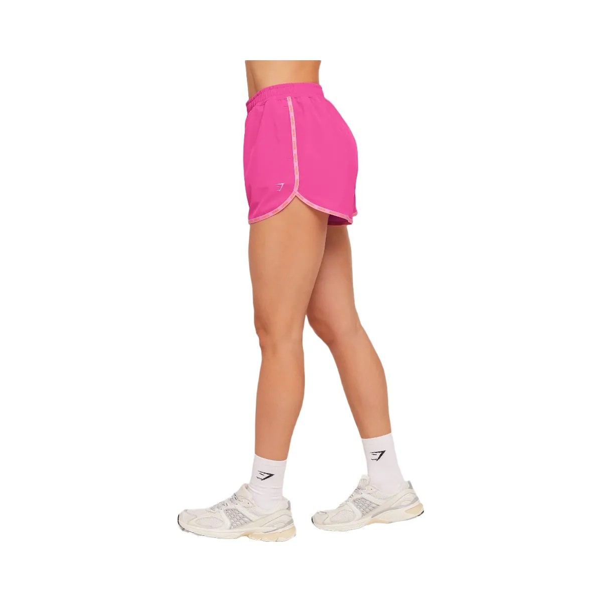 Gymshark Micro Logo Shorts "Super-Set Pink" - HypeFly India View 3