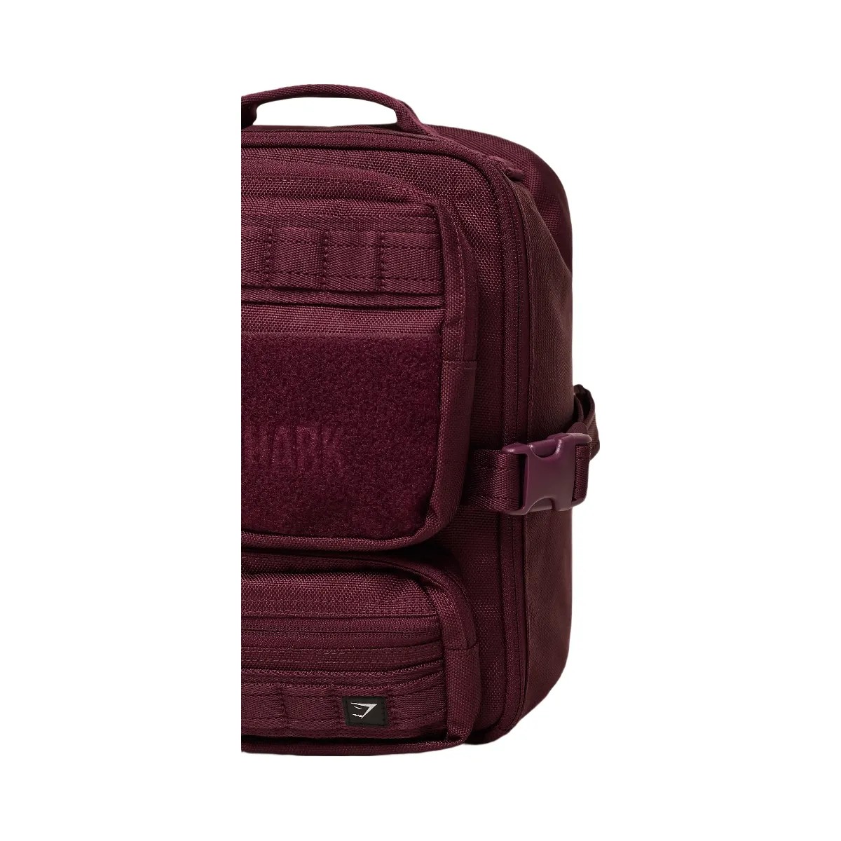 Gymshark Mini Tactical Backpack "GS Impact Burgundy" - HypeFly India View 4