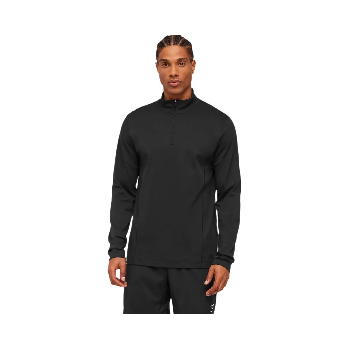 Gymshark Off Duty 1/4 Zip "Black" - HypeFly India View 5