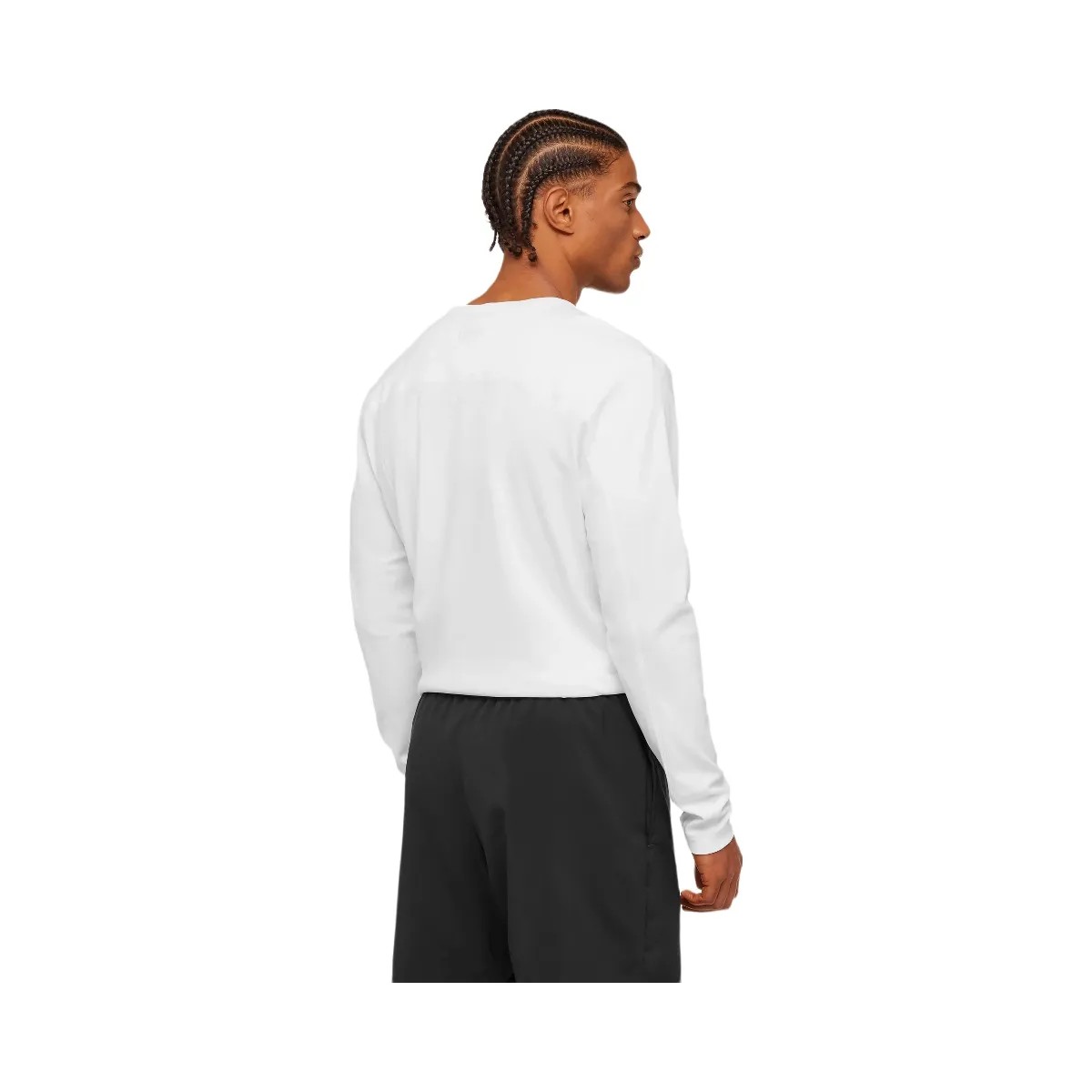 Gymshark Off Duty Long Sleeve T-Shirt "White" - HypeFly India View 2