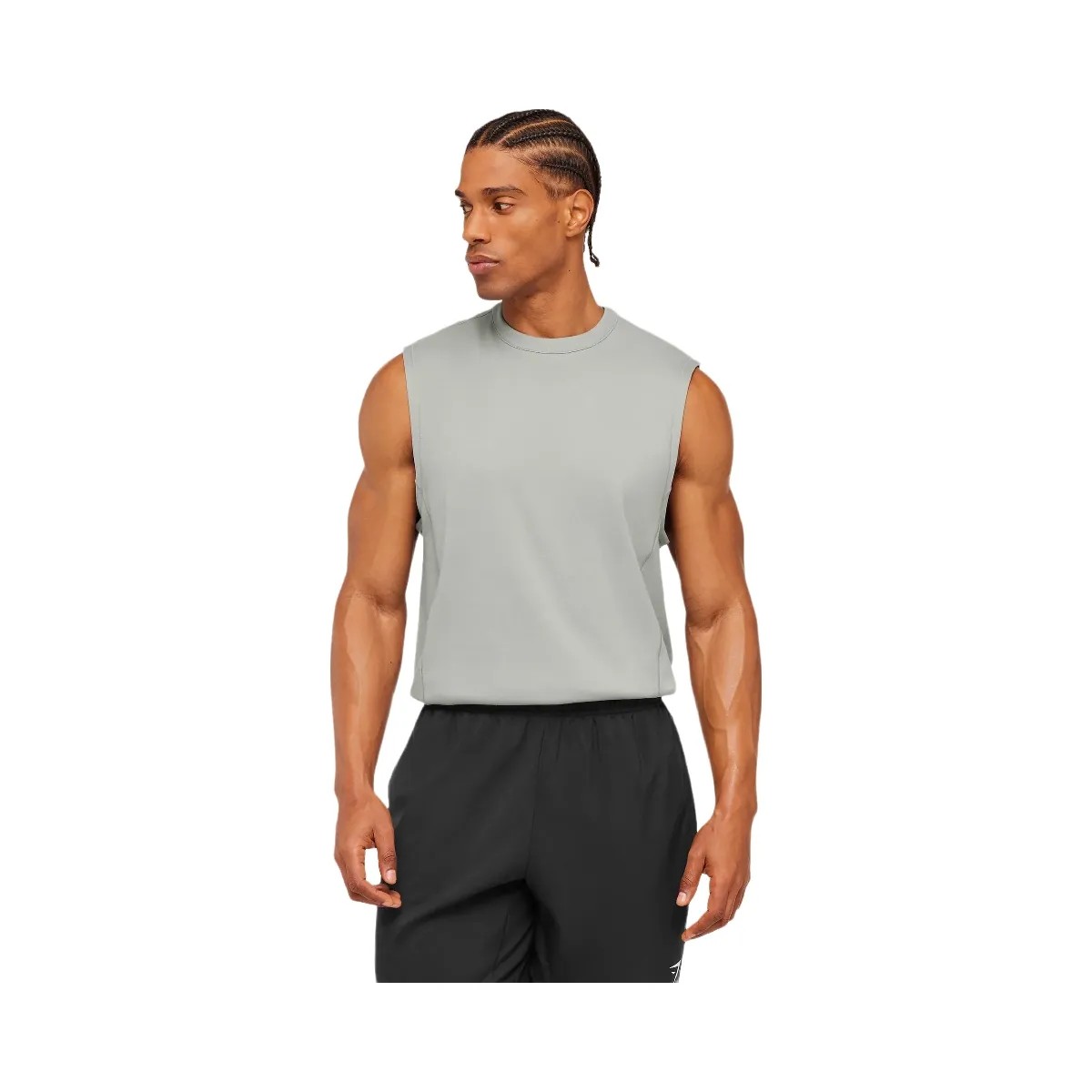 Gymshark Off Duty Tank "Smokey Grey" - HypeFly India View 1