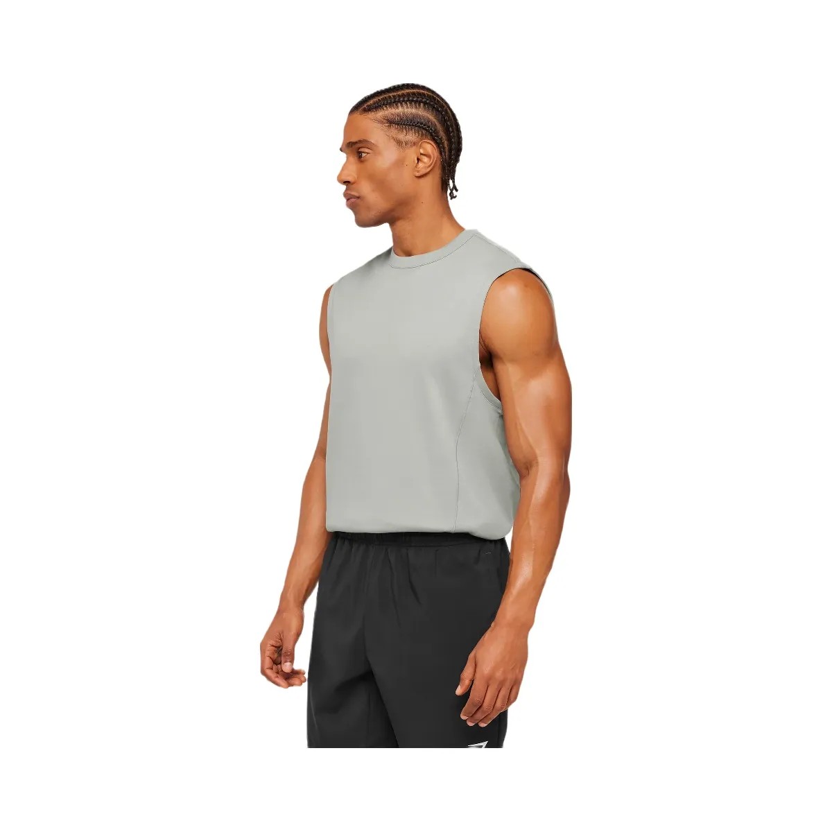 Gymshark Off Duty Tank "Smokey Grey" - HypeFly India View 3