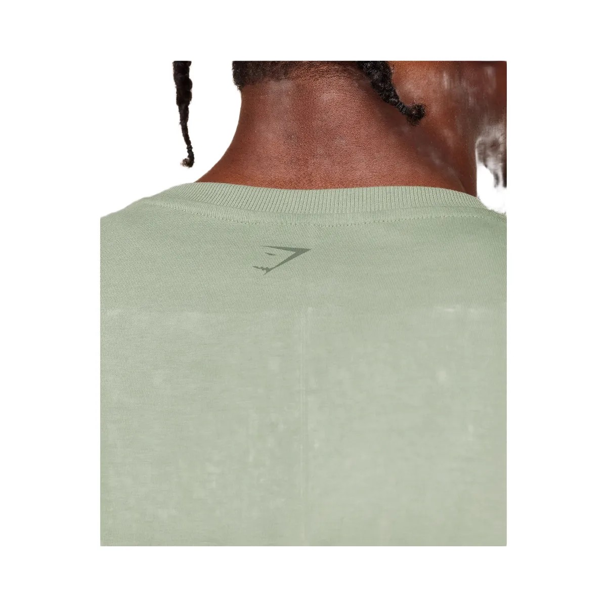 Gymshark Olde English T-Shirt "GS Haze Green" - HypeFly India View 5