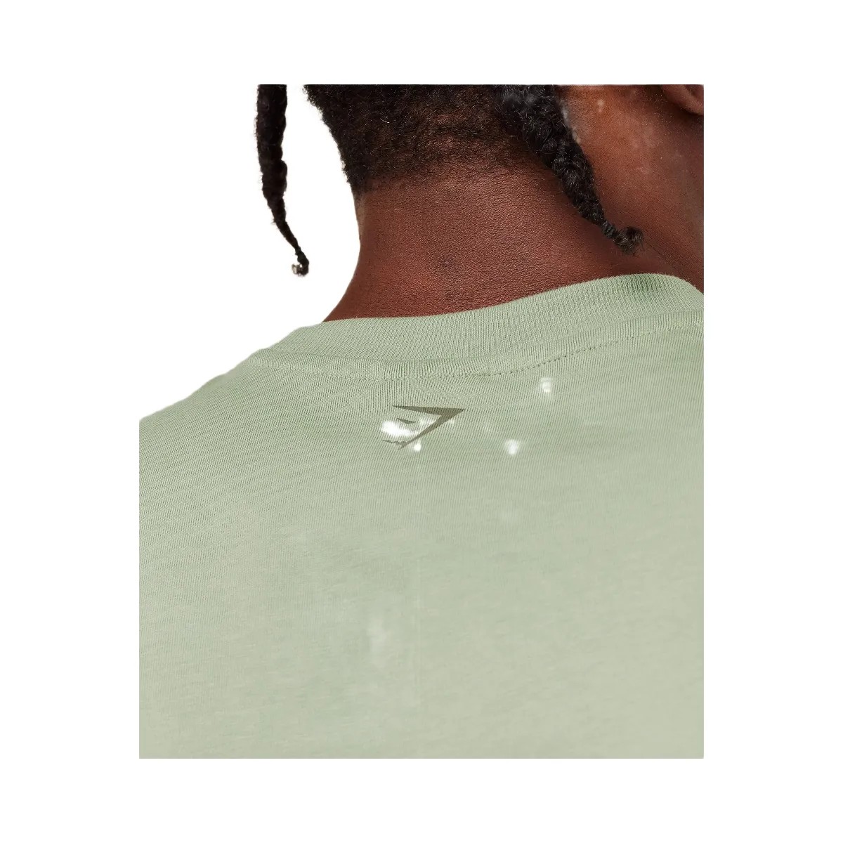 Gymshark Olde English Tank "GS Haze Green" - HypeFly India View 6
