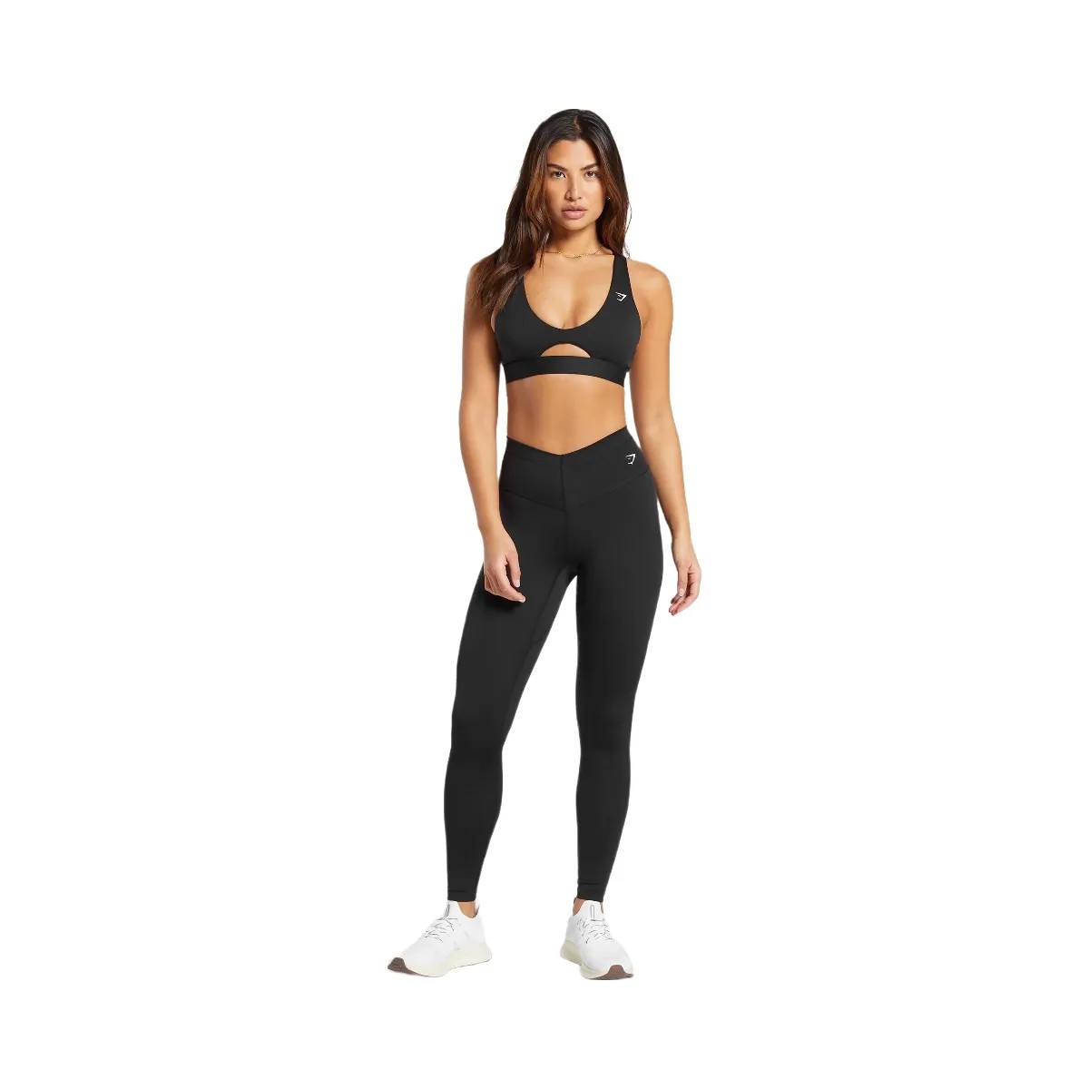 Gymshark Peek A Boo Sports Bra "Black" - HypeFly India View 4